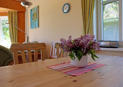 Haus Wind auf Hof Pottloch – Essbereich