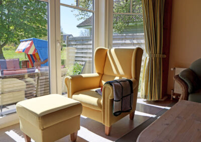 Haus Wind auf Hof Pottloch – Wohnbereich
